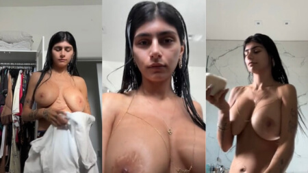 Mia Khalifa Get Ready with Her during 20 Minutes Nude Video Leaks Borntobefuck